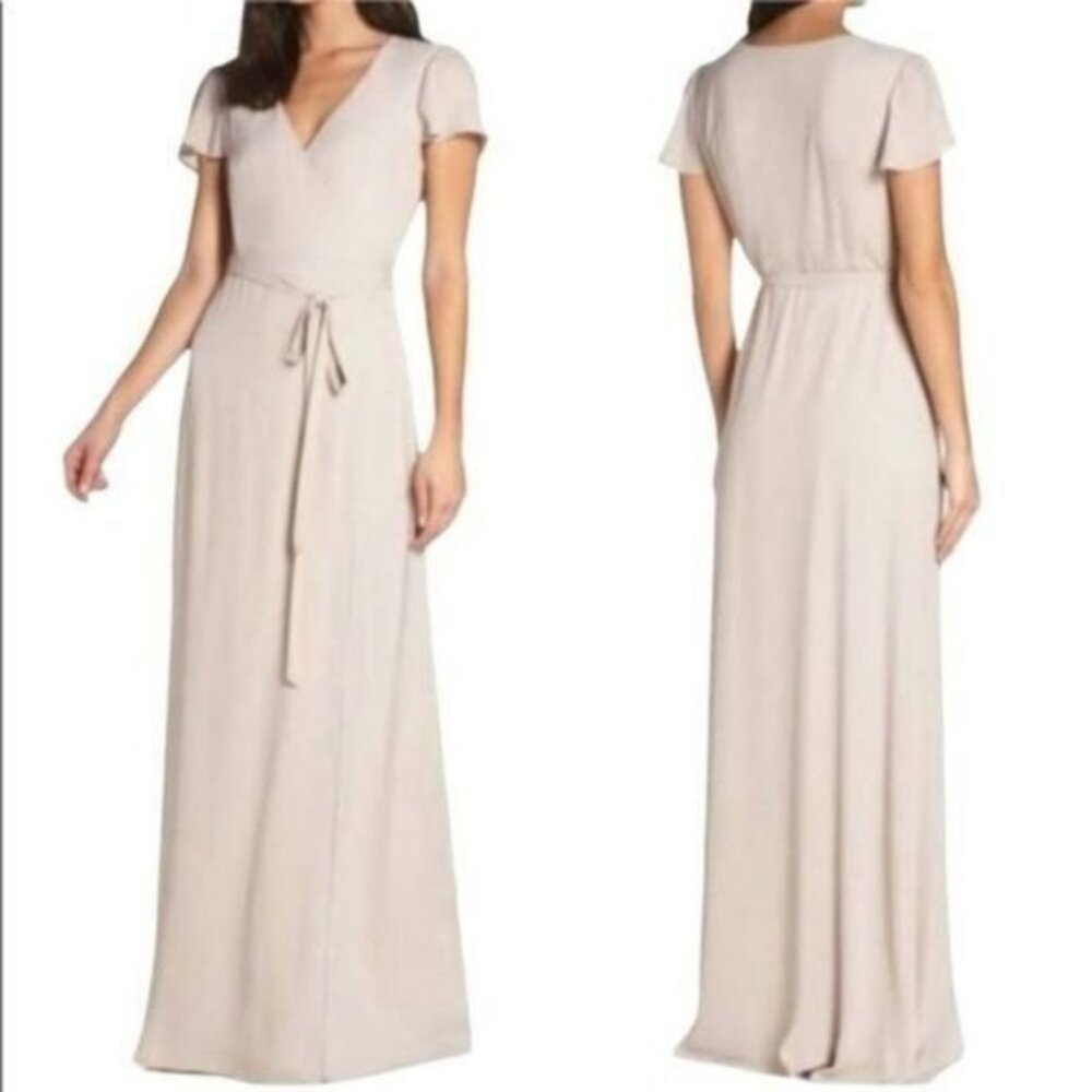 Show Me Your Mumu Noelle Flutter Wrap Dress New Without Tags